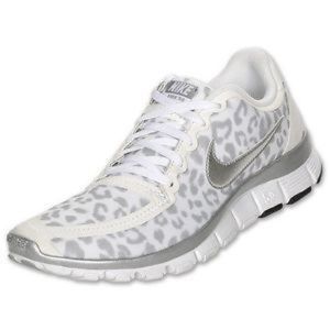 Snow Leopard Nike Free 5.0 Size 7.5